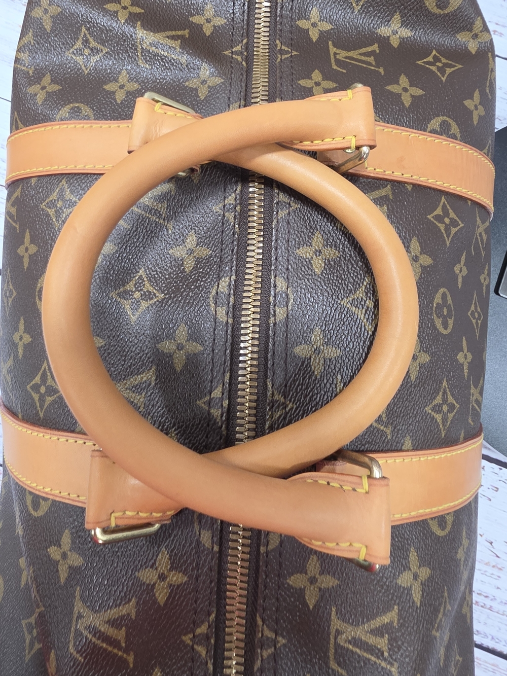 Louis Vuitton Monogram Keepall 45 Travel Bag - Picture 6 of 13